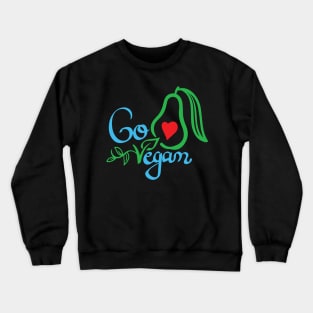 Go Vegan Crewneck Sweatshirt